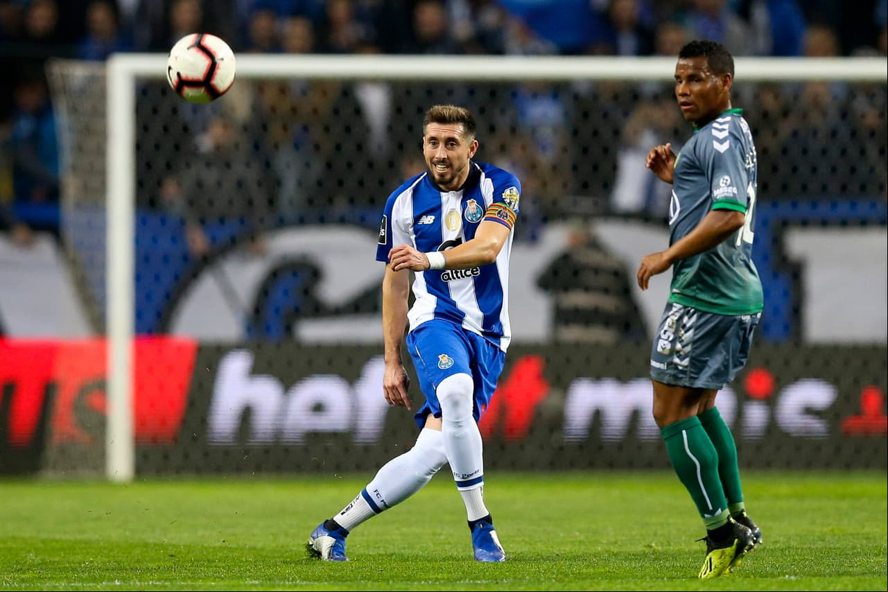 El méxicano Héctor Herrera de nuevo fue clave para el Porto, esta vez al marcar el 1-0 del partido al minuto 15.