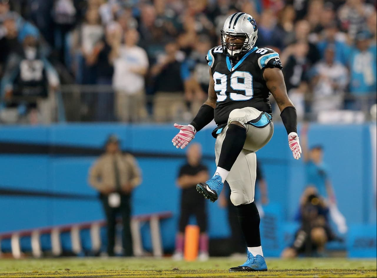 Jugador Defensivo del Mes de Octubre NFC: DT Kawann Short, Carolina Panthers.