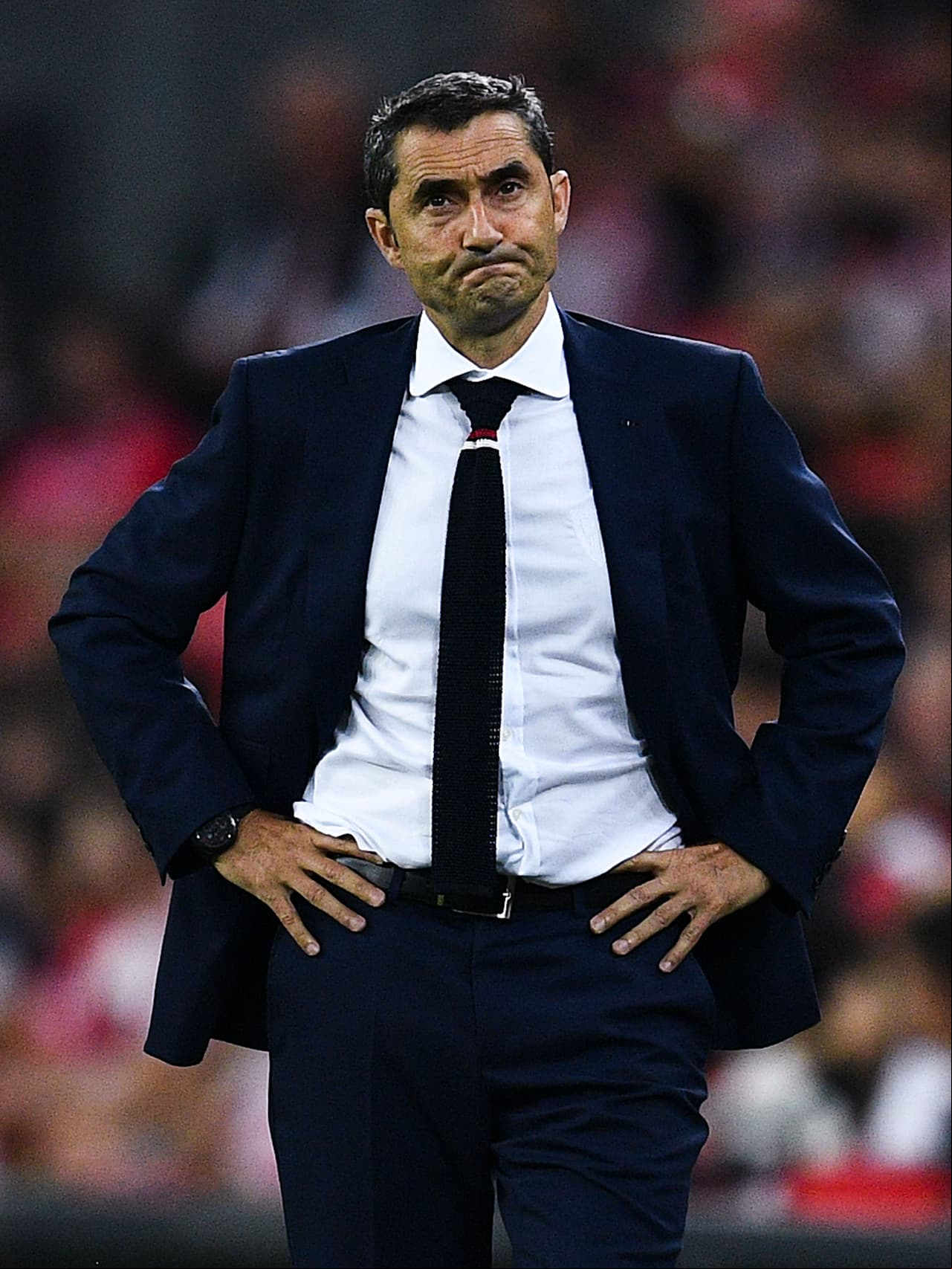 Valverde lo disfrutó como entrenador del Athletic hasta que en 2017 tomó la decisión de dirigir al FC Barcelona.