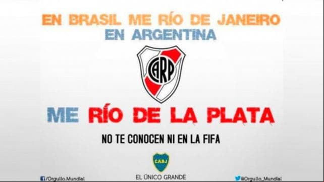 Sepp Blatter confundió a River Plate con el Club Río de la Plata y los memes no se hicieron esperar.