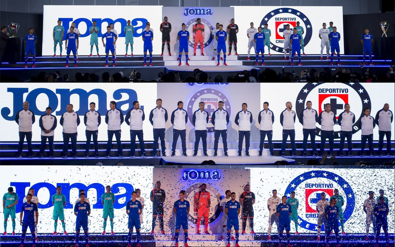 La noche del martes fueron presentados los nuevos uniformes del Cruz Azul. La Máquina usará de nuevo las prendas de la marca española Joma, tal y como lo hizo en el Clausura 2019. Las nuevas equipaciones del equipo celeste lucen muy bien y es altamente probable que resulten del completo agrado de la exigente afición cementera. Échenle un vistazo a las nuevas camisetas del equipo azul.