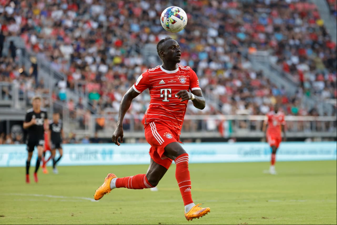 Sadio Mane también estuvo también presente en el conjunto alemán.
<br>