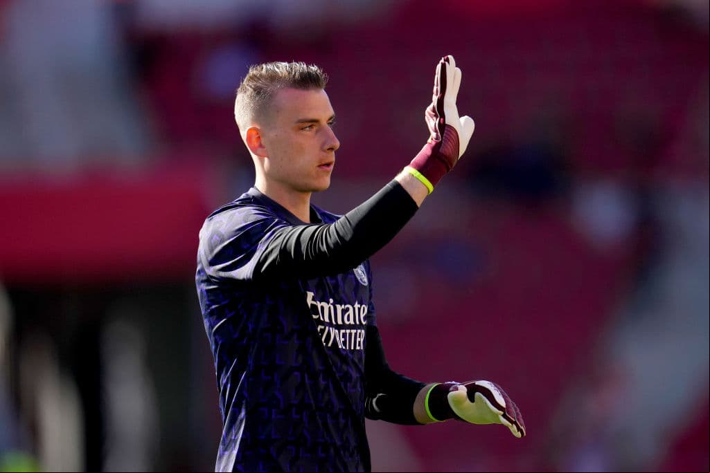 Lunin, baja en Real Madrid a cinco días de la Final de la Champions 
