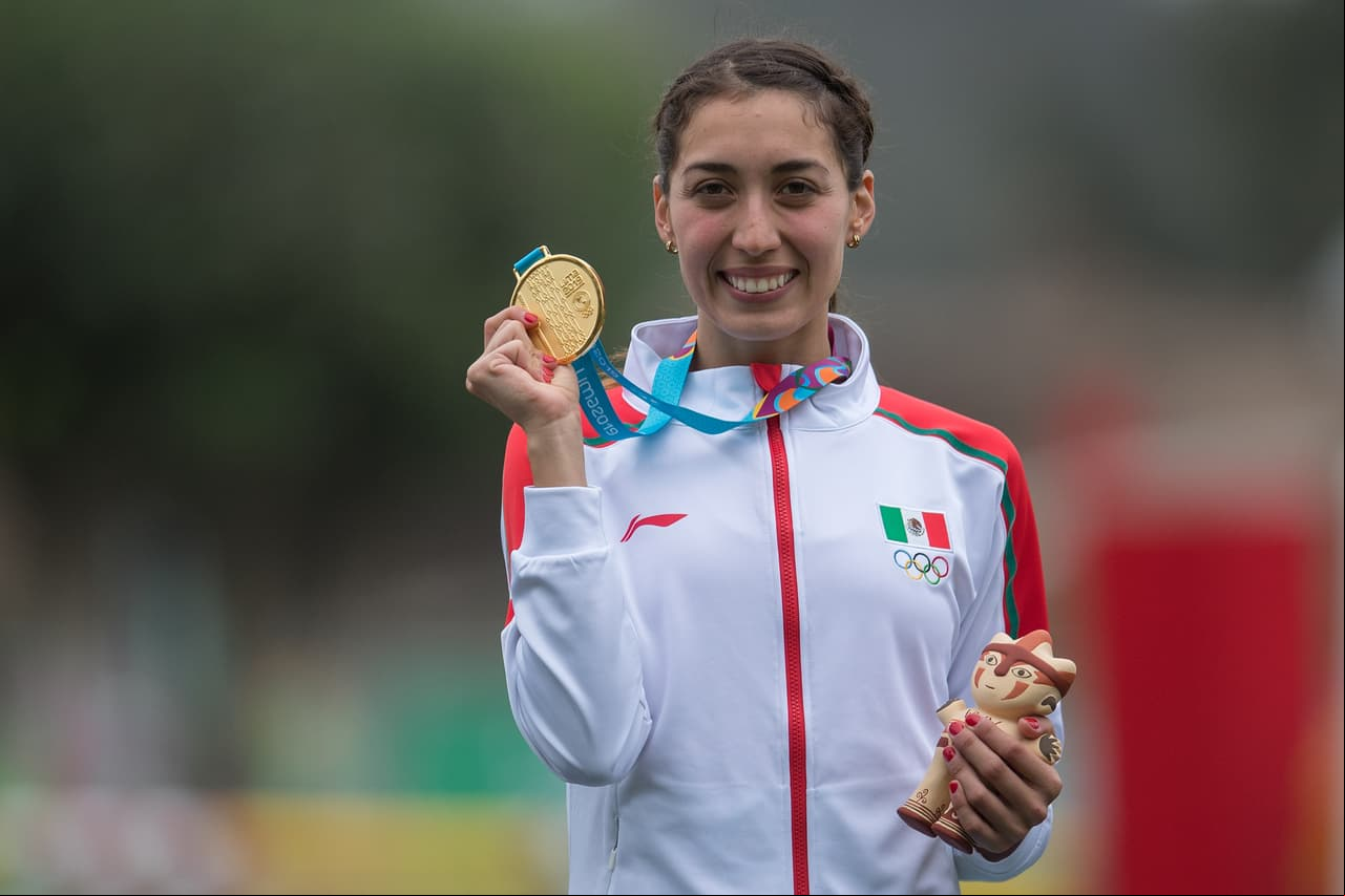 Maricana Arceo, pentatleta mexicana.