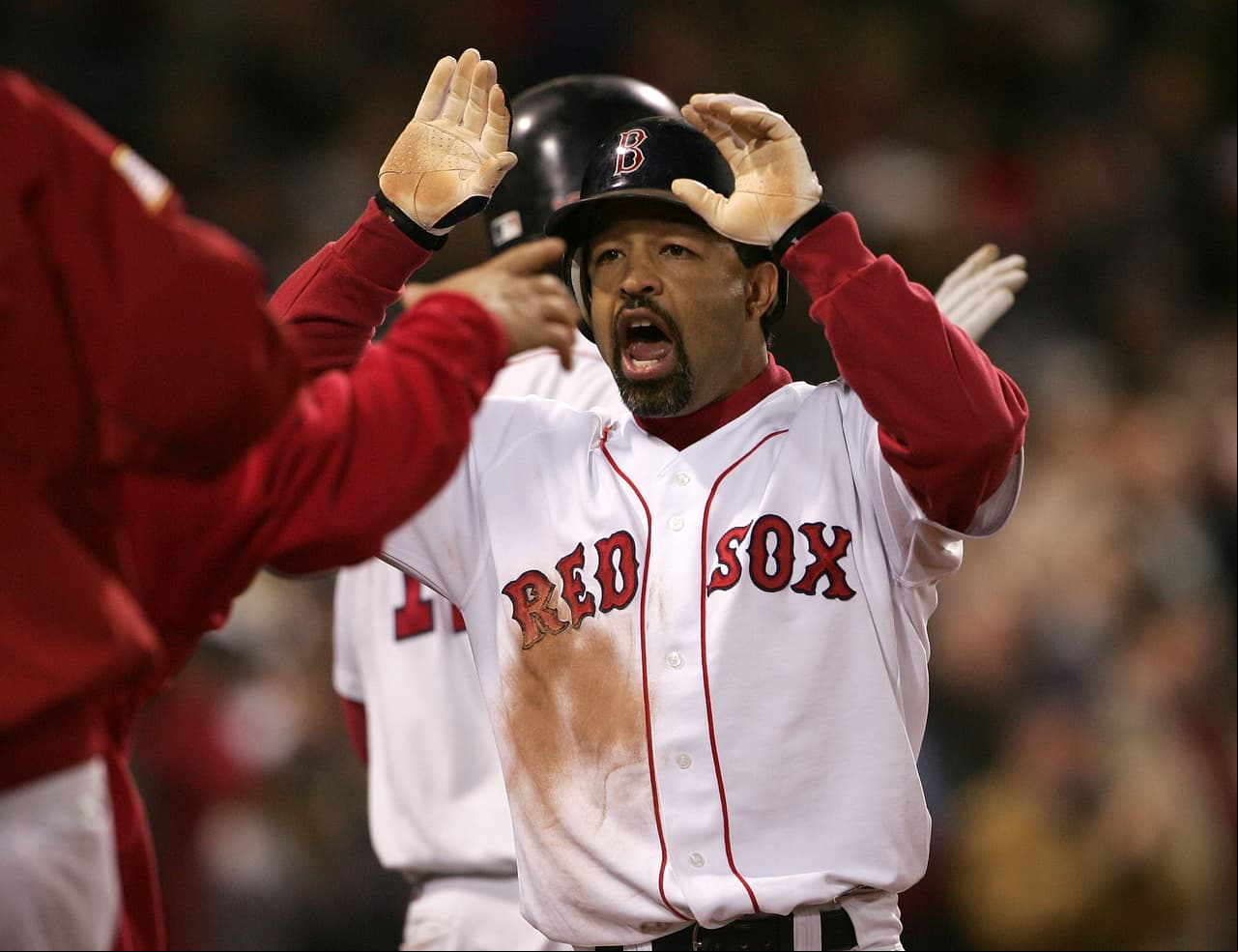 En 2004 jugó con los Boston Red Sox, equipo con el que ganó la Serie Mundial. Fue canjeado a mitad de temporada. Famoso por el robo de base en el Juego 4 de la Serie de Campeonato ante los Yankees.