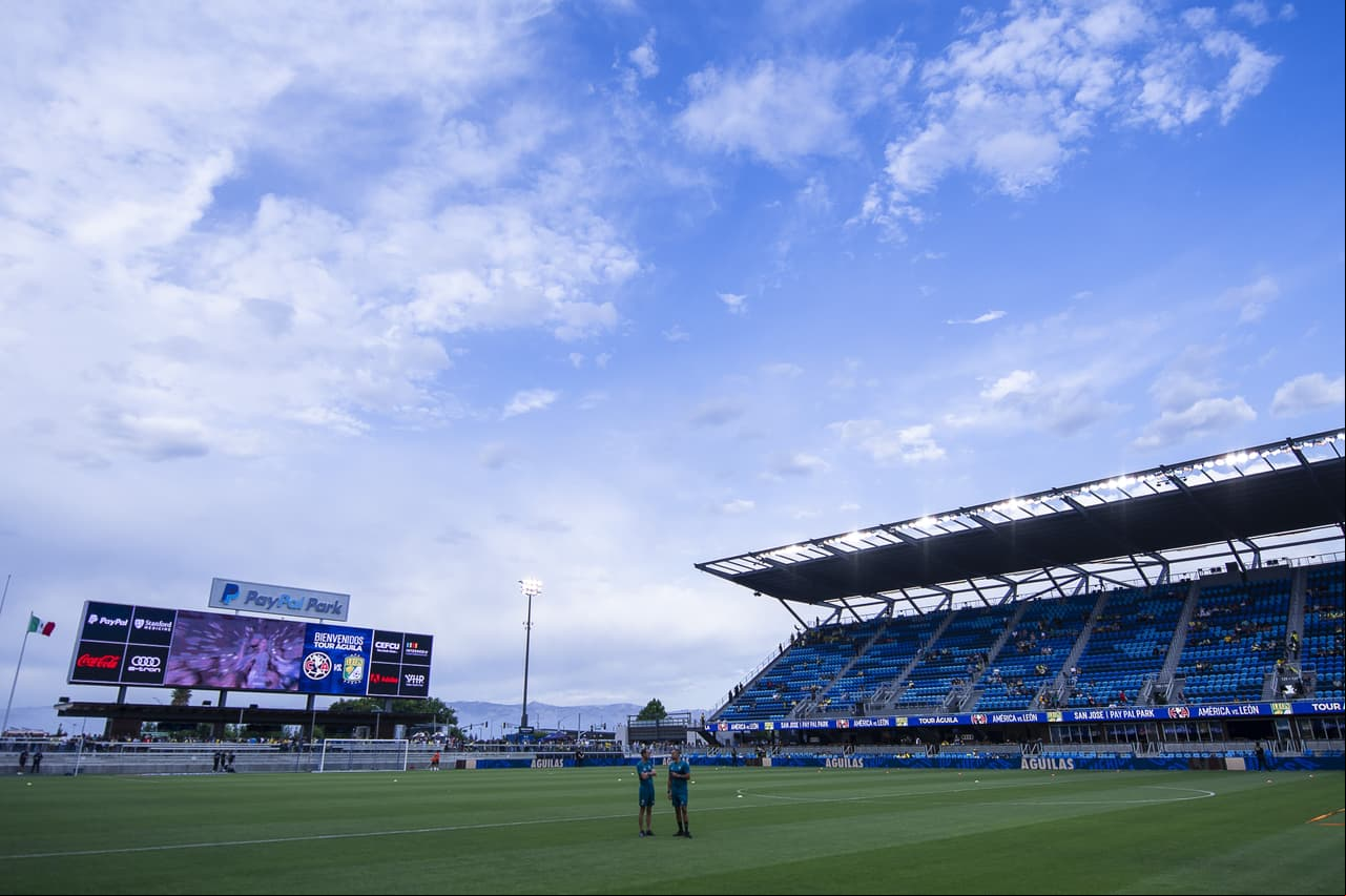 América goleó 5-2 a León en amistoso disputado en el PayPal Park de San José, California.