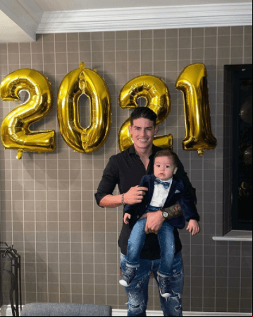 El colombiano, jugador del Everton, es muy popular pues es muy activo en sus redes; alcanzó los 46.6 millones de seguidores.