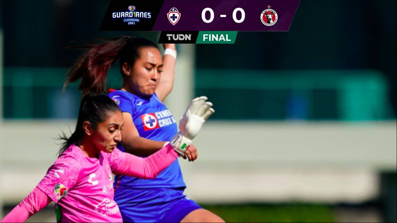 Cruz Azul se fue en blanco con Xolos en la Jornada 8.
