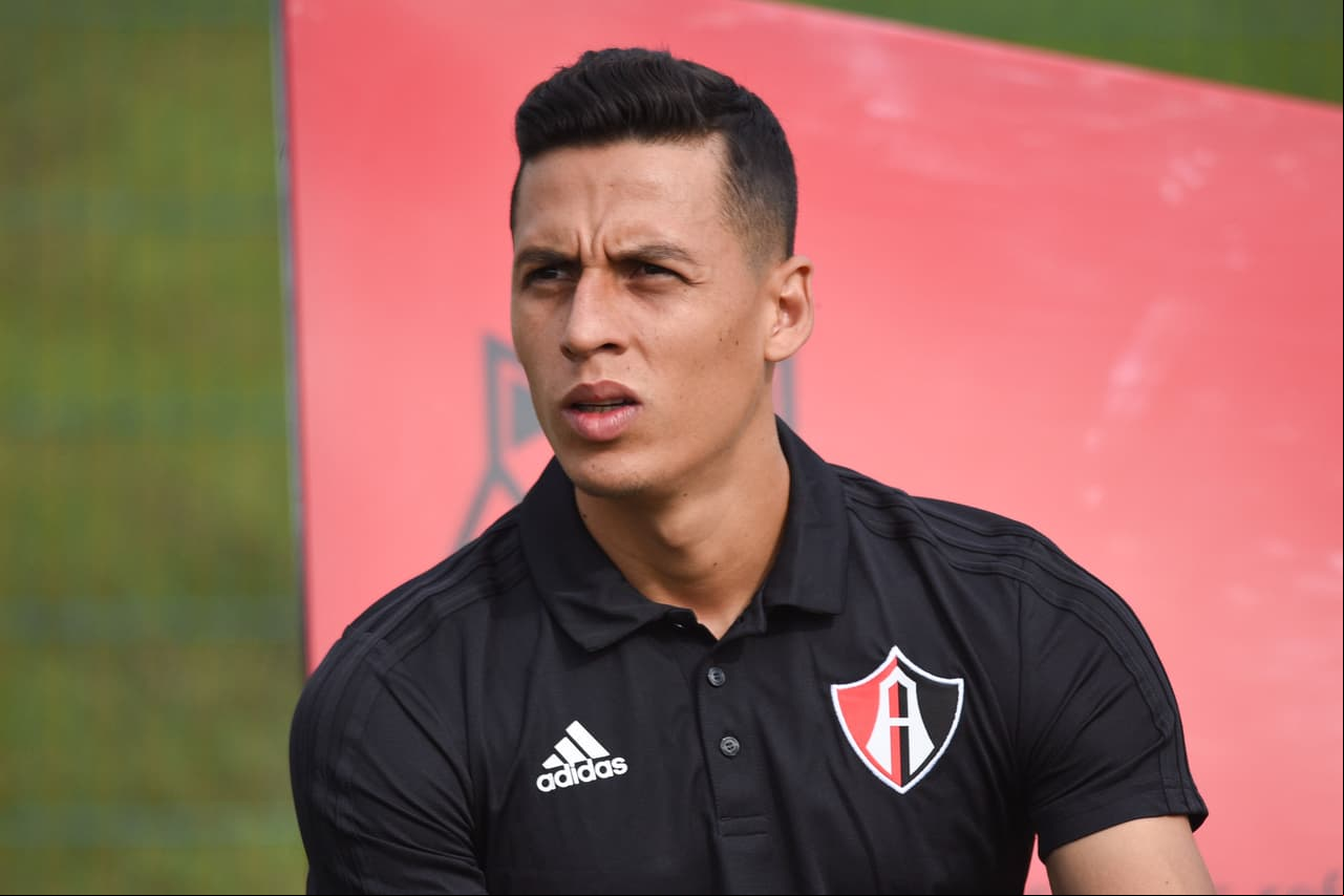 Manuel Balda, delantero ecuatoriano.