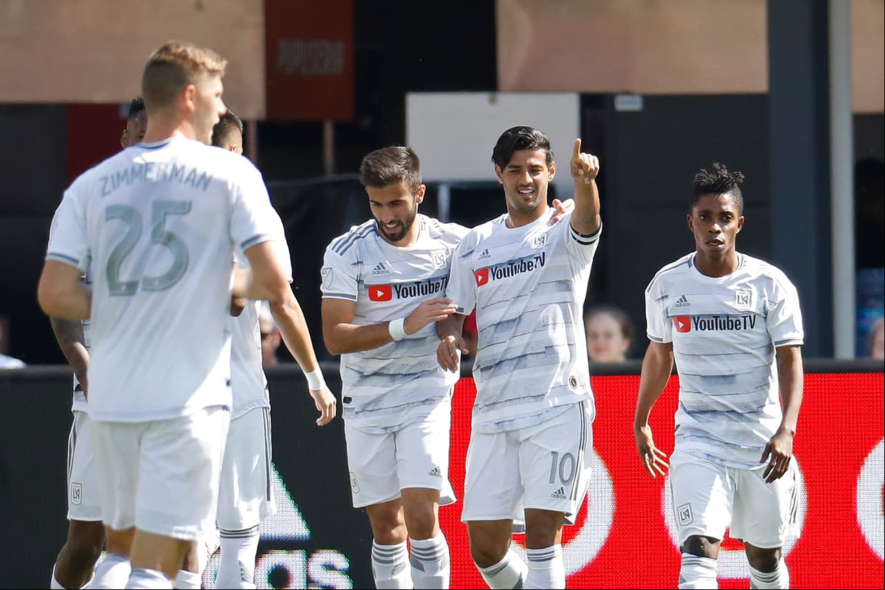 Carlos Vela (10) lidera con siete anotaciones la tabla de goleadores de la MLS y conduce los triunfos de Los Angeles FC.