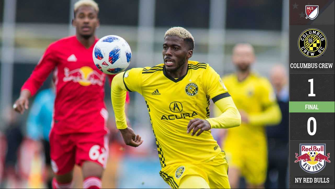 Columbus Crew da otra sorpresa y toma ventaja ante Red Bulls en las semifinales del Este