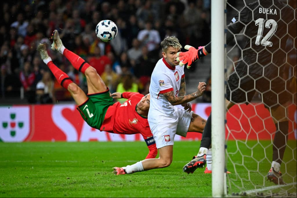 Cristiano Ronaldo brilla y Portugal derrota a Polonia en la Nations League