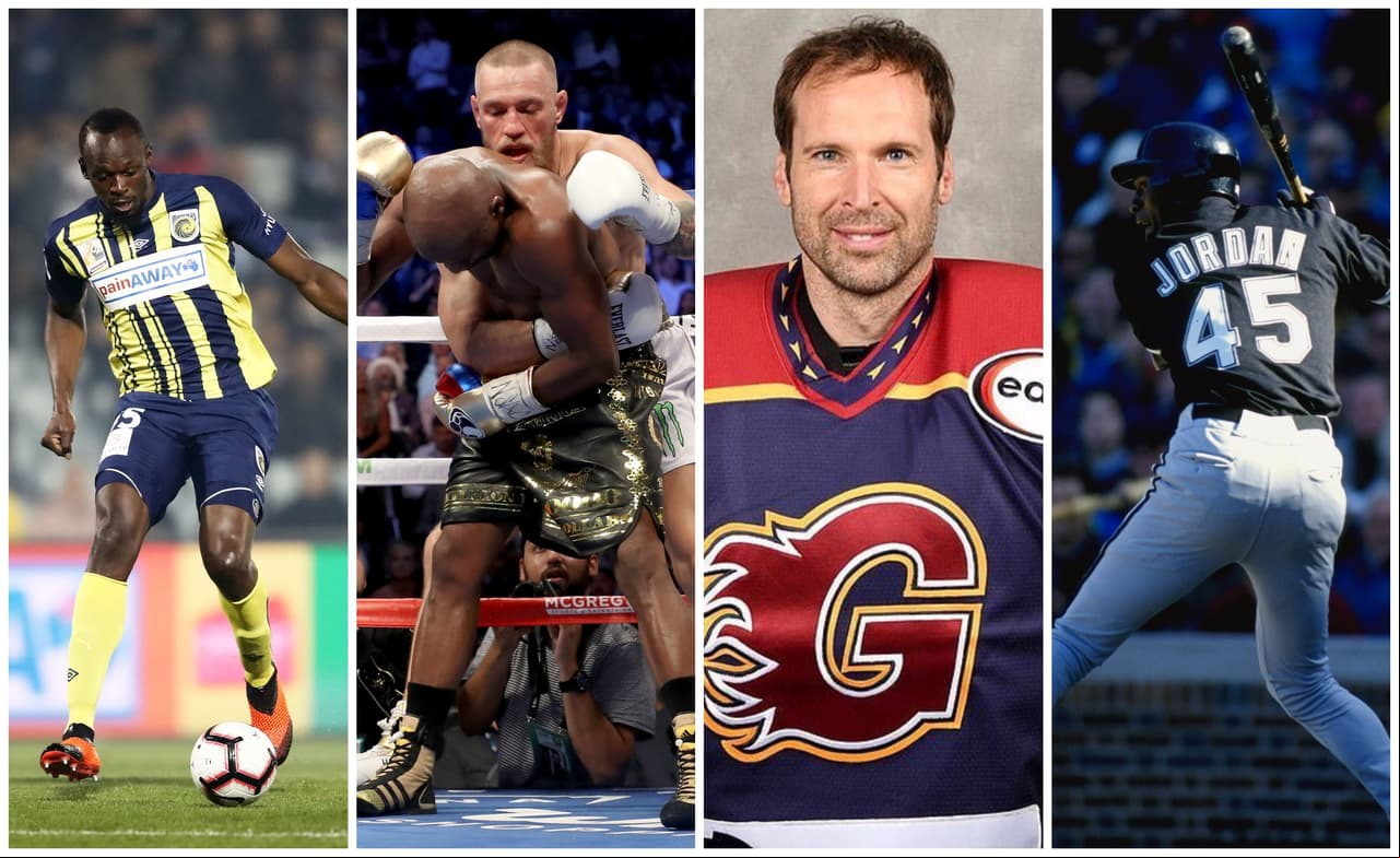 Petr Cech anuncia que jugará hockey profesional. Recordamos a los atletas que han participado en más de un deporte profesional.