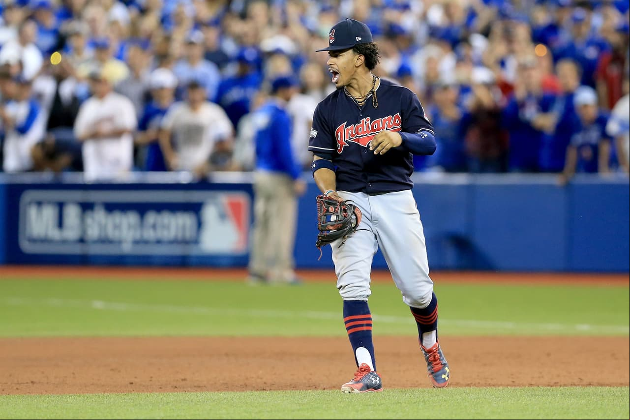 De 22 años, el puertorriqueño Francisco Lindor es un parador en corto importante con Indians. Con 156 partidos, es uno de los hombres más productivos en el bateo con un promedio de .301.