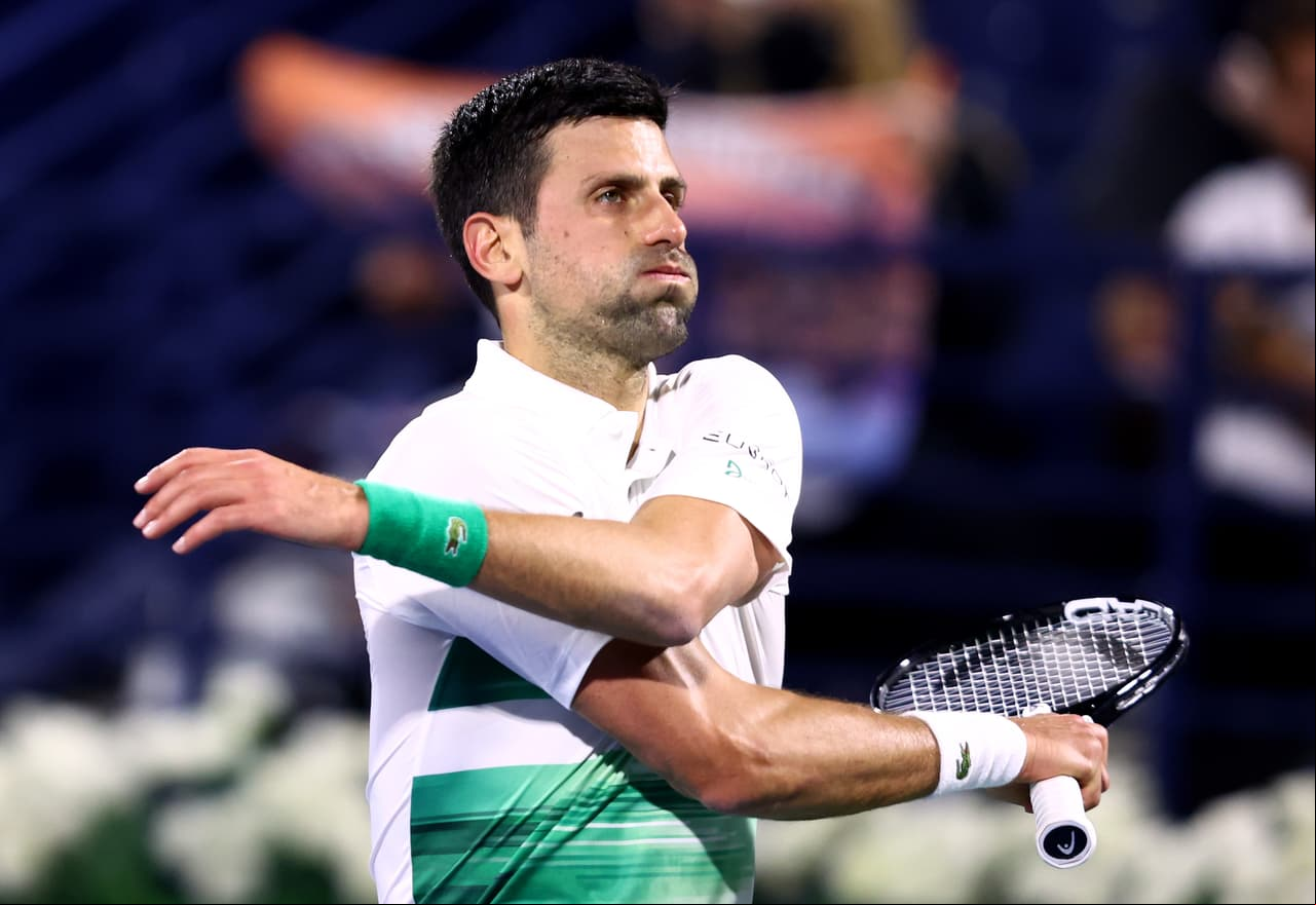 Novak Djokovic se perderá el Abierto de Estados Undios por no estar vacunado.