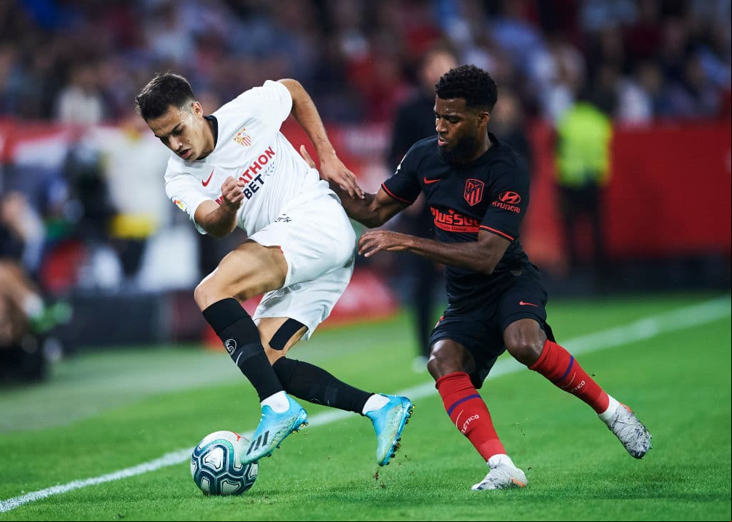 Con goles de Franco Vázquez al 28 y Álvaro Morata al 60, Sevilla y Atlético de Madrid empatan y se quedan con 21 unidades cada uno.