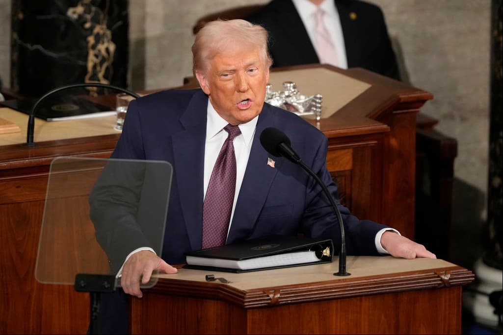 Por qué los aranceles solo tuvieron una breve mención en el discurso de Trump al Congreso