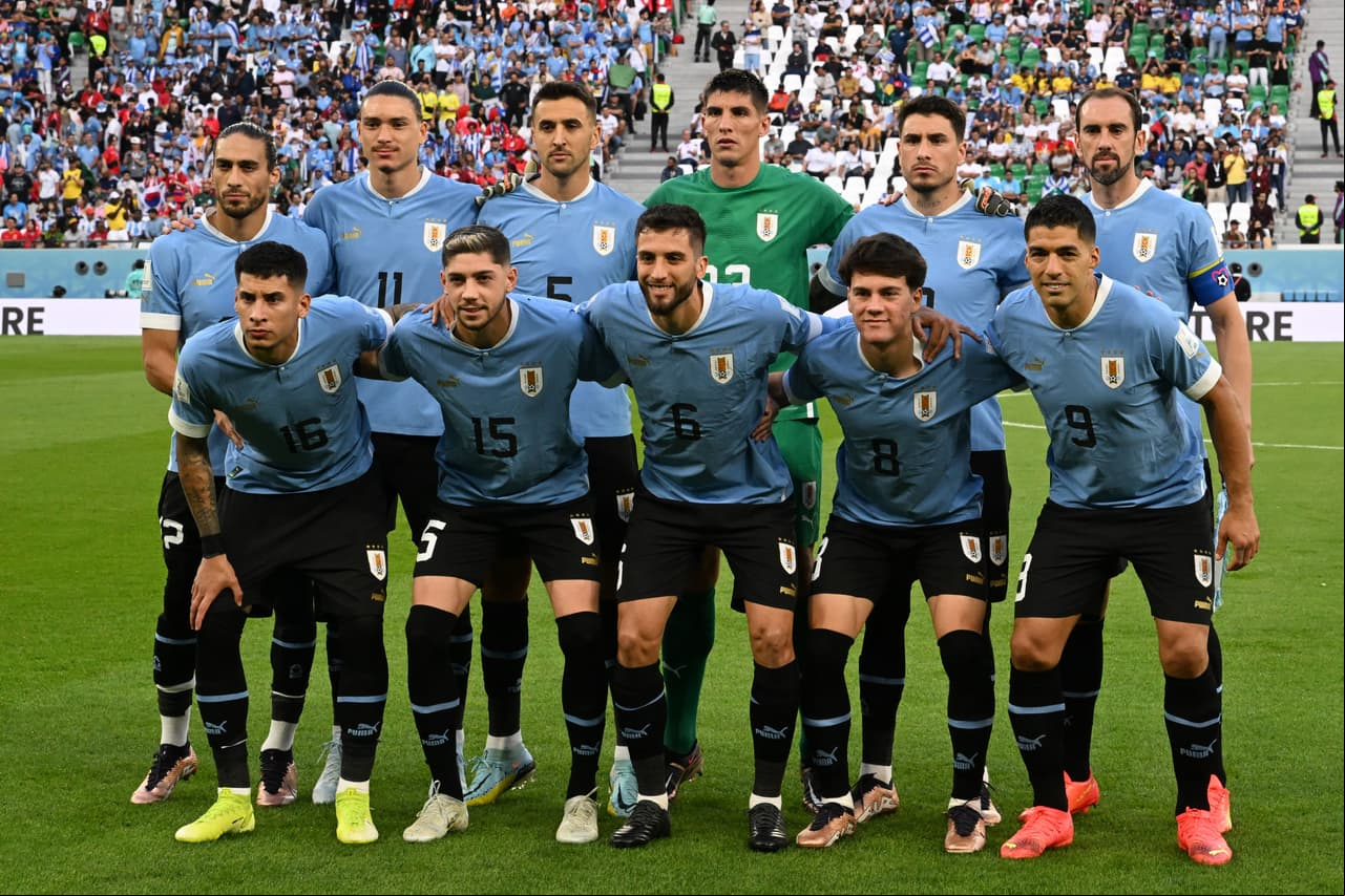 Uruguay y Corea del Sur empataron 0-0 en su debut en el Mundial Qatar 2022.