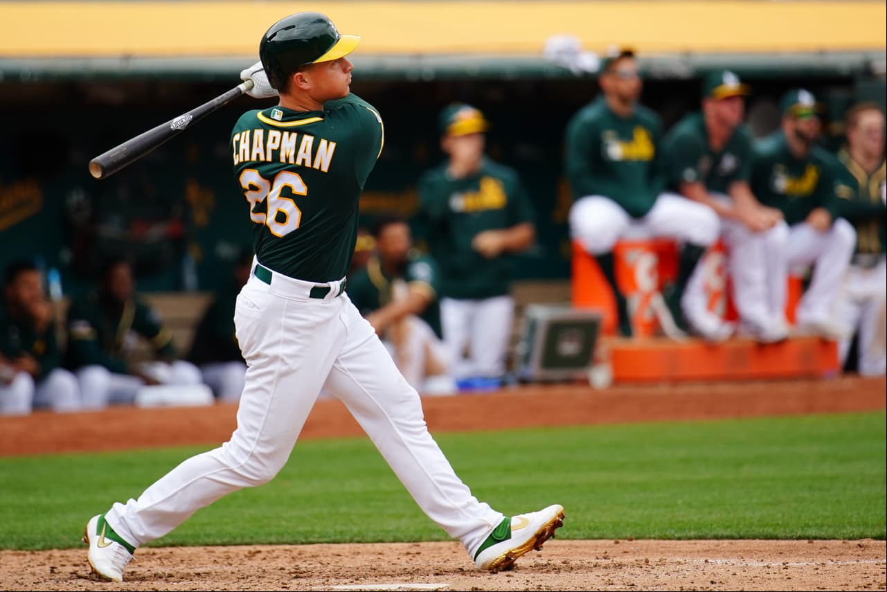 Matt Chapman onectó tremendo cuadrangular.