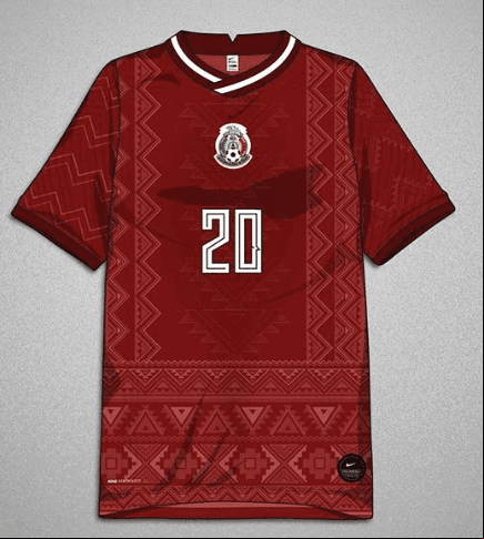 Marcus Led, diseñador sueco, se inspira en calendario azteca y le da vida a la playera de la Selección de México con un estilo innovador ¿Te gustaría ver al Tri así?