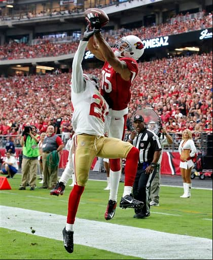 Los Cardinals les dieron cátedra de juego a los 49ers (47-7) y estas son las imágenes del partido.