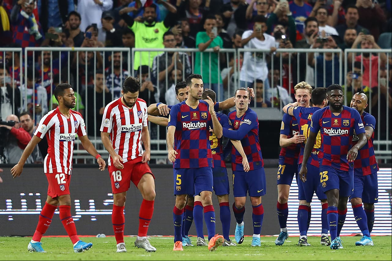 Koke (46’) abrió el marcador para Atlético de Madrid. Messi (51’) y Griezmann (62’) anotaron para dar vuelta al partido. Morata (81’) marcó de penal y Correa (86’) puso el tercero de los ‘colchoneros’.