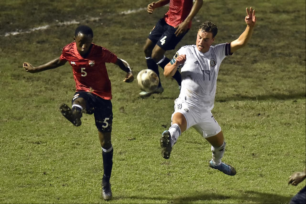 México goleó 0-5 a Trinidad y Tobago en la segunda jornada del Premundial Sub-20 de la Concacaf.