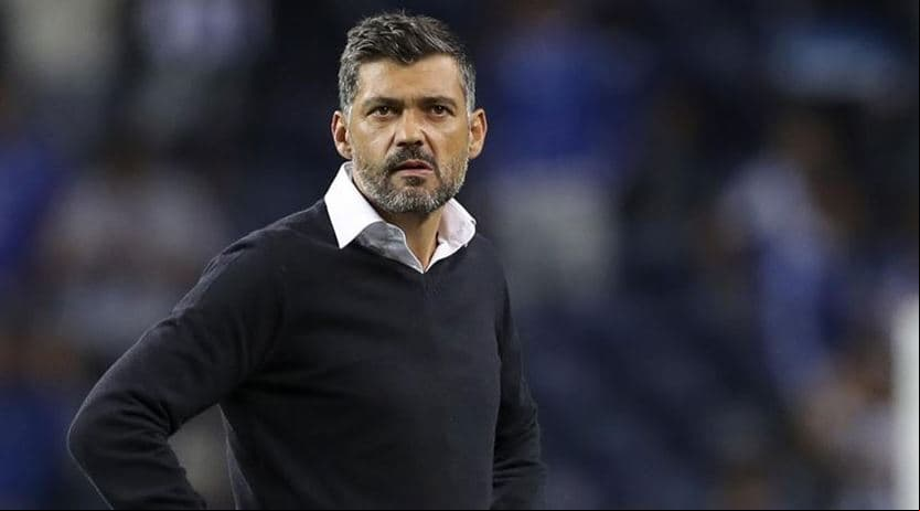 Sérgio Conceição, técnico del Porto y del mexicano Tecatito.