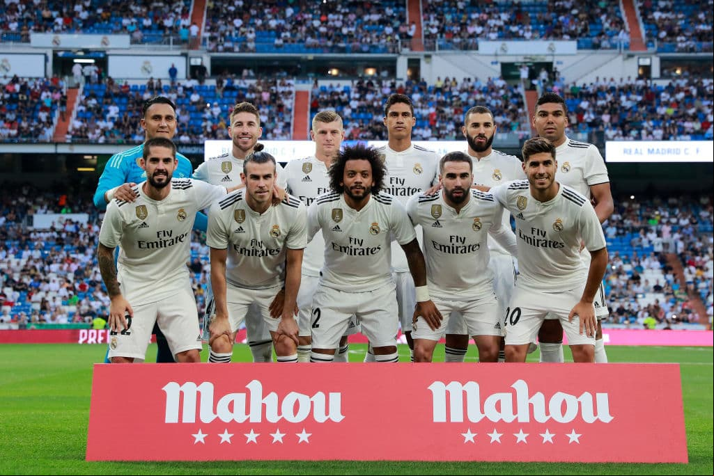 El actual campeón de Europa presentó su nómina titular, ya con la notoria ausencia de Cristiano Ronaldo que se marchó a la Juventus.