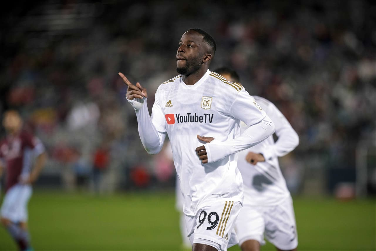 El doblete de Adama Diomandé fue esencial para que LAFC derrotara por 0-3 a Colorado Rapids y se quedara con un cupo de  a los Playoffs. (USA Today Images)