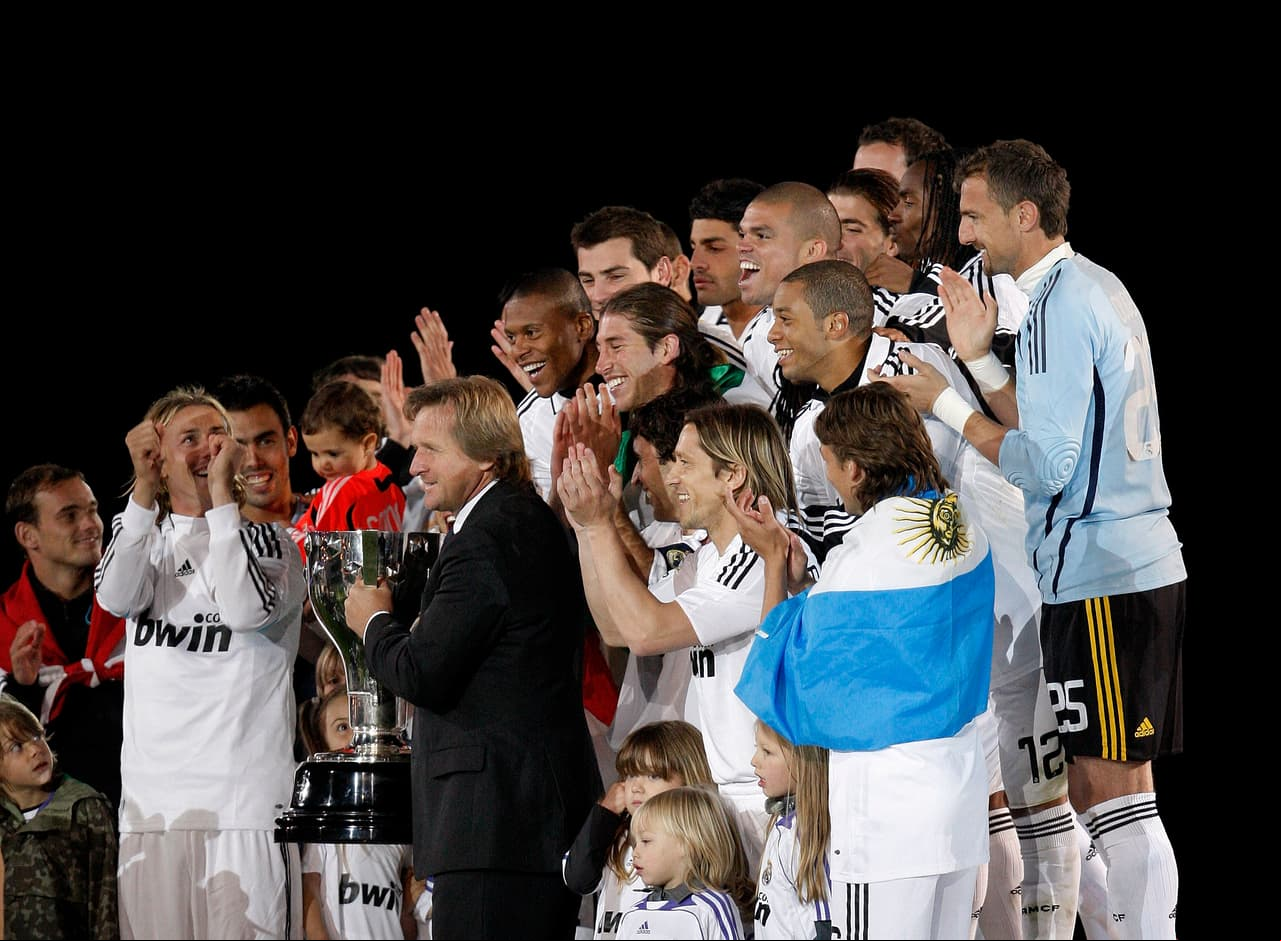 El alemán Bernd Schuster ganó dos Ligas de España, una Copa del Rey y una Supercopa en su paso como técnico entre 2007 y 2008. Como jugador estuvo entre 1988 y 1990.