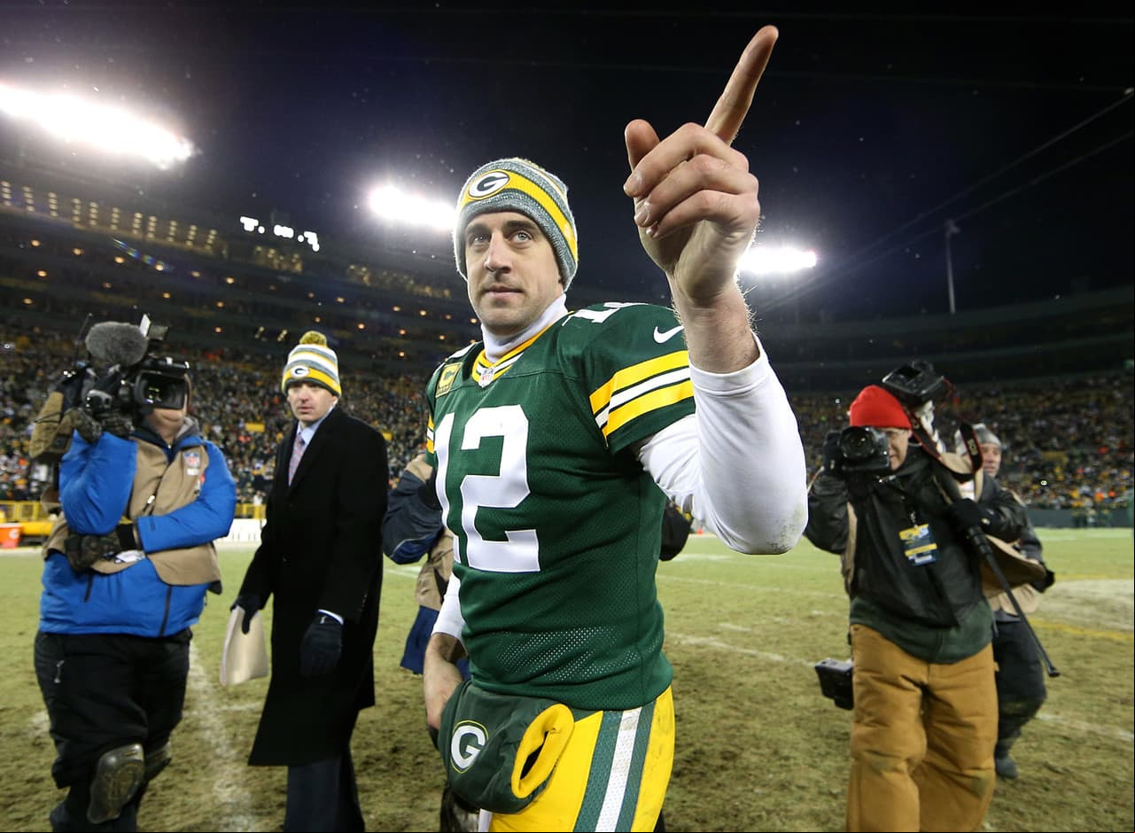 1) Aaron Rodgers, Green Bay Packers - $22,000,000.
