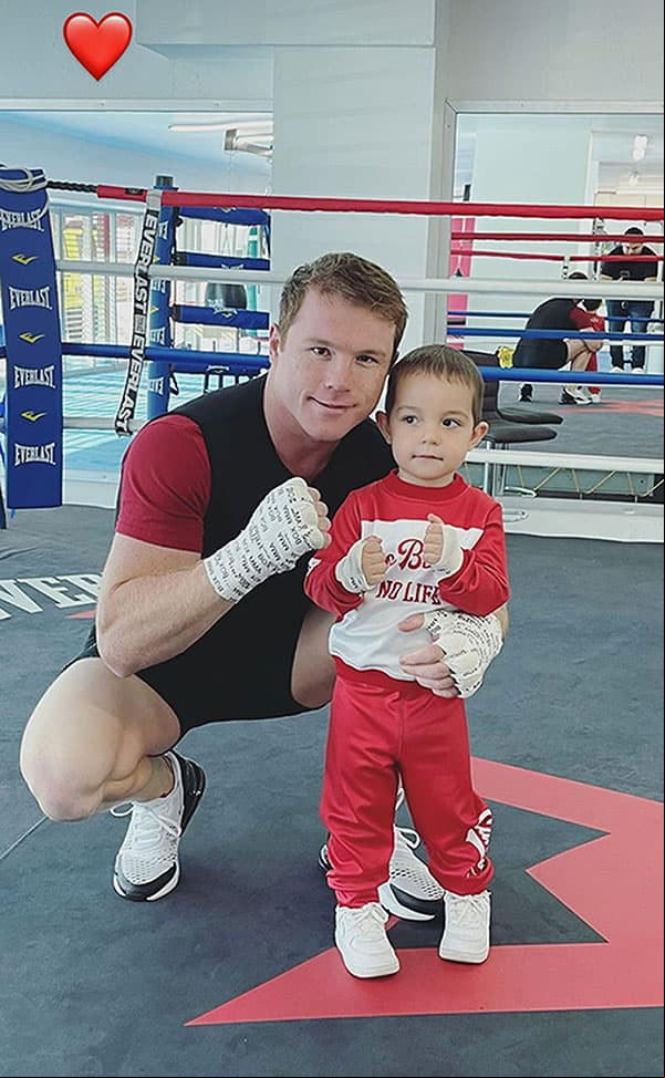 Saúl Adiel Álvarez nació en septiembre de 2018.