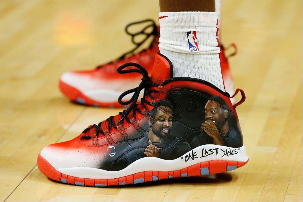 Una noche muy especial para Dwyane Wade en su despedida de Miami como jugador de la NBA.