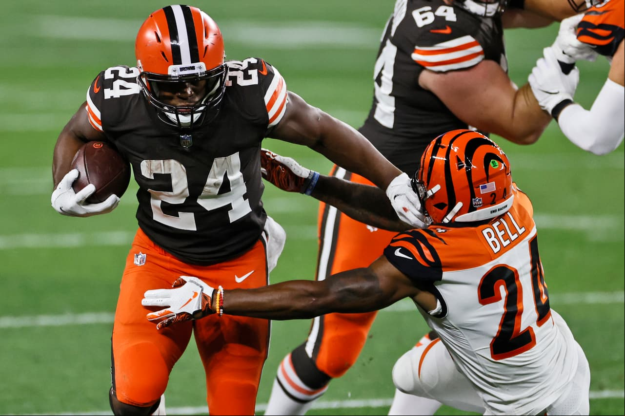 Los Cincinnati Bengals se quedan cortos y caen 30 - 35 frente a los Cleveland Browns.