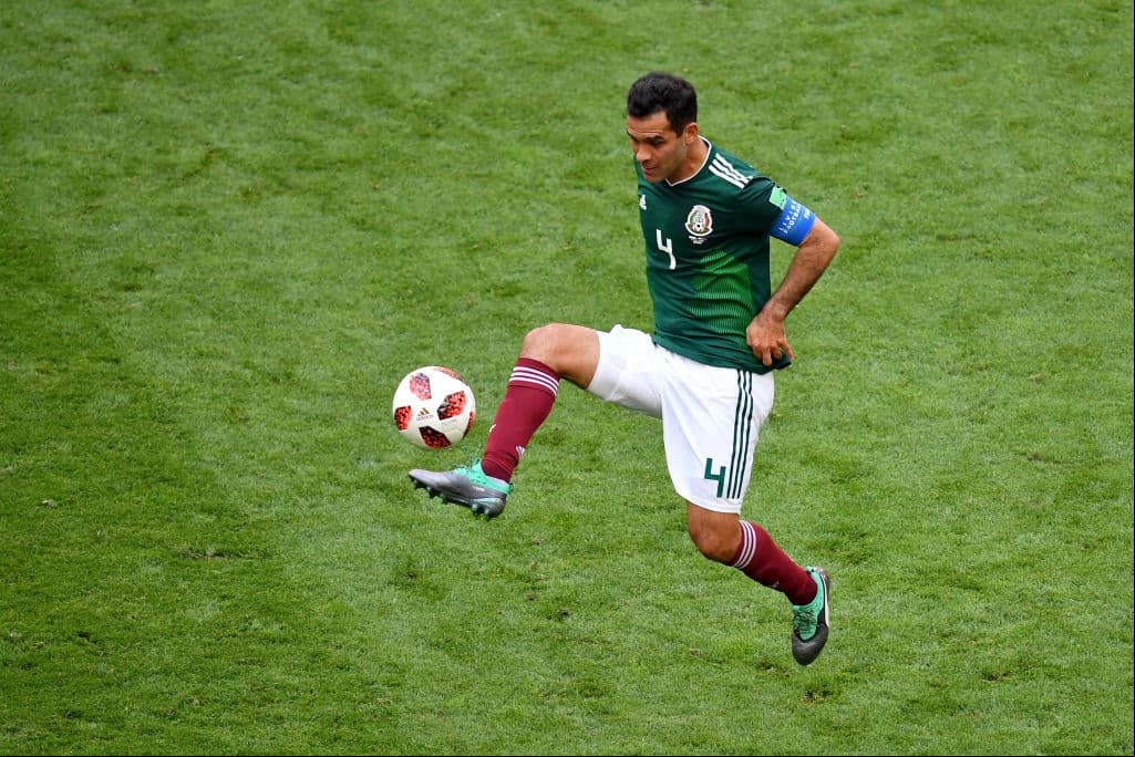Márquez bajó el telón de su carrera internacional con México en la reciente justa mundialista de Rusia 2018. Es uno de cuatro jugadores de la historia en jugar en cinco mundiales distintos.