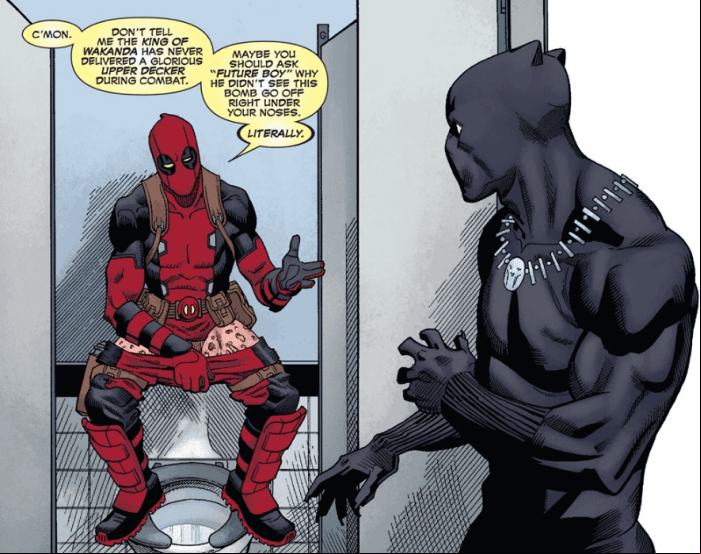 Deadpool quiere el trono de Wakanda y esta vez no es puro trolleo