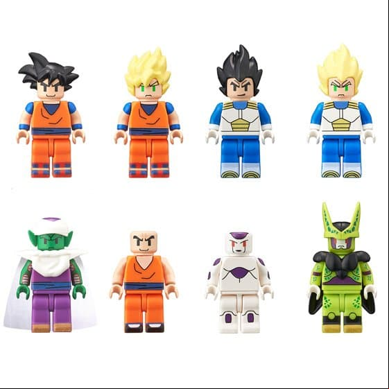 Bandai lanza sus figuras de Dragon Ball Z estilo LEGO y podría haber problemas legales