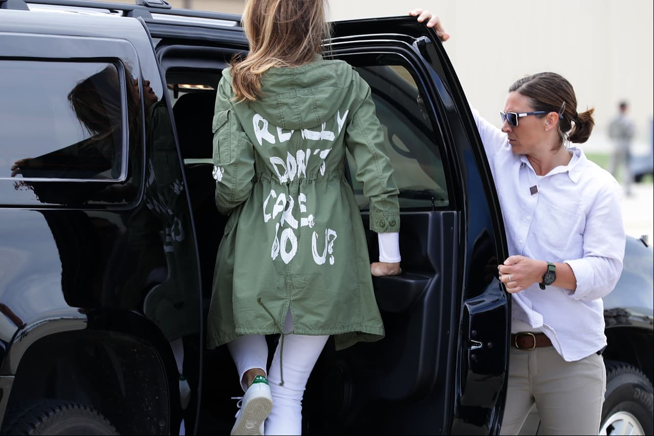 Melania Trump ya había incendiado Internet por su atuendo todas estas veces
