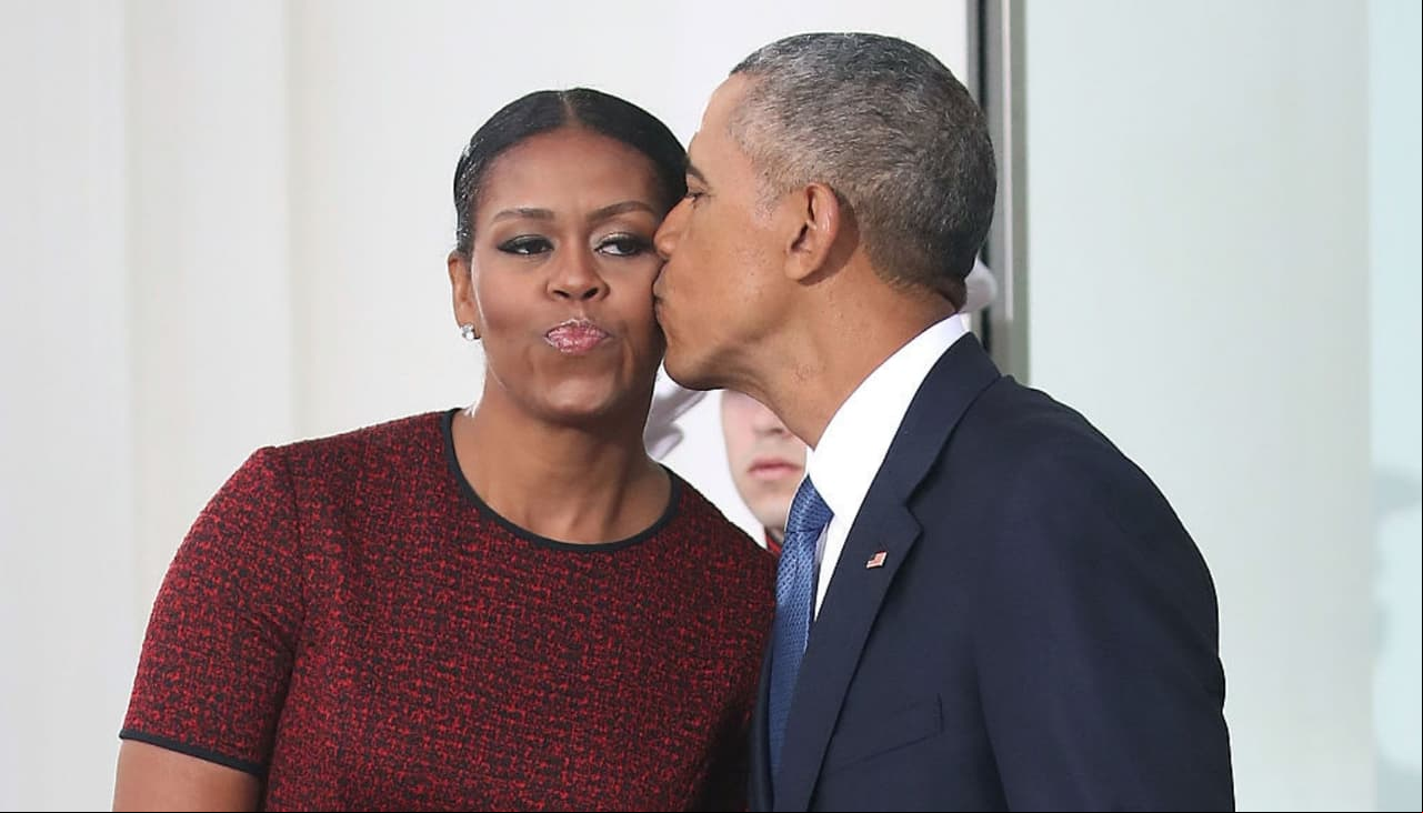 Los Obama siguen de 'Luna de Miel': la felicitación de Barack a Michelle lo prueba